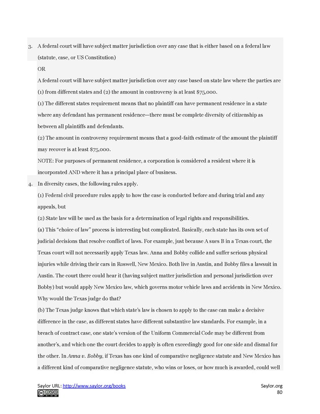 Business Law and the Legal Environment - Page 80